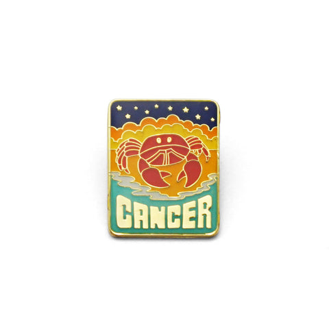 Cancer Enamel Pin