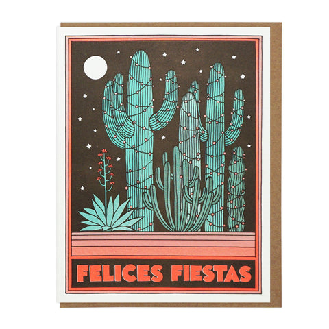 Felices Fiestas Cactus