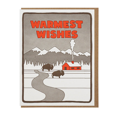 Warmest Wishes Bison