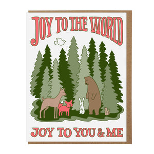Joy To The World Woodland Animals