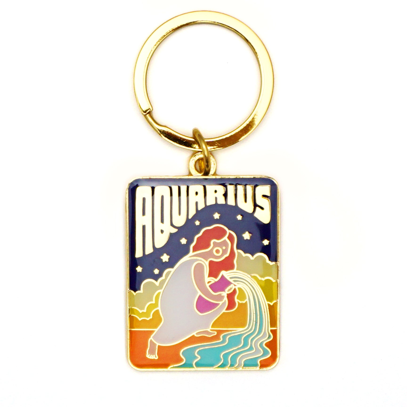 Aquarius Keychain