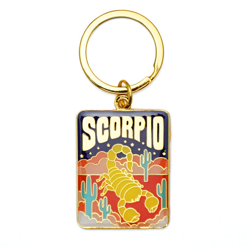 Scorpio Keychain