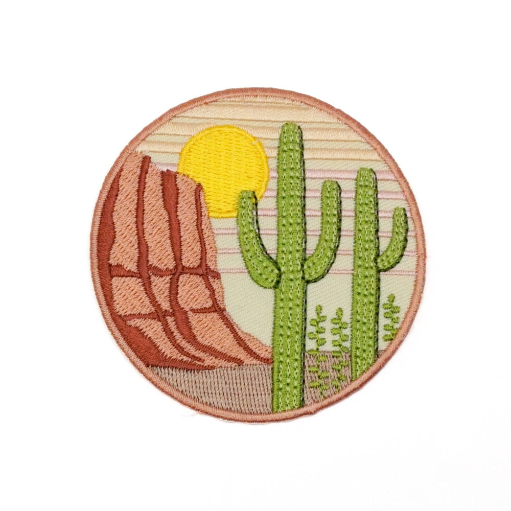 Saguaro Iron-On Patch