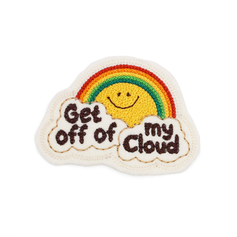Get Off Of My Cloud Chain Stitched Patch