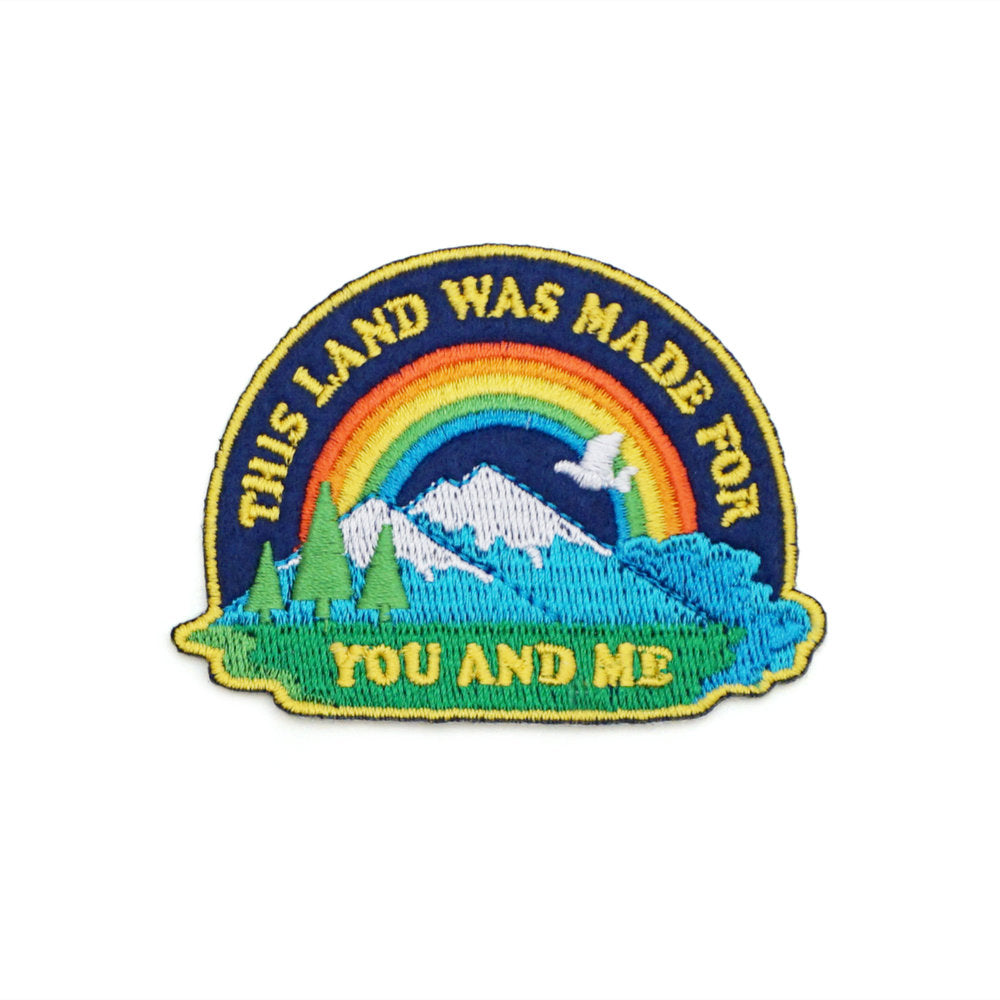 This Land Is Your Land Iron-On Patch