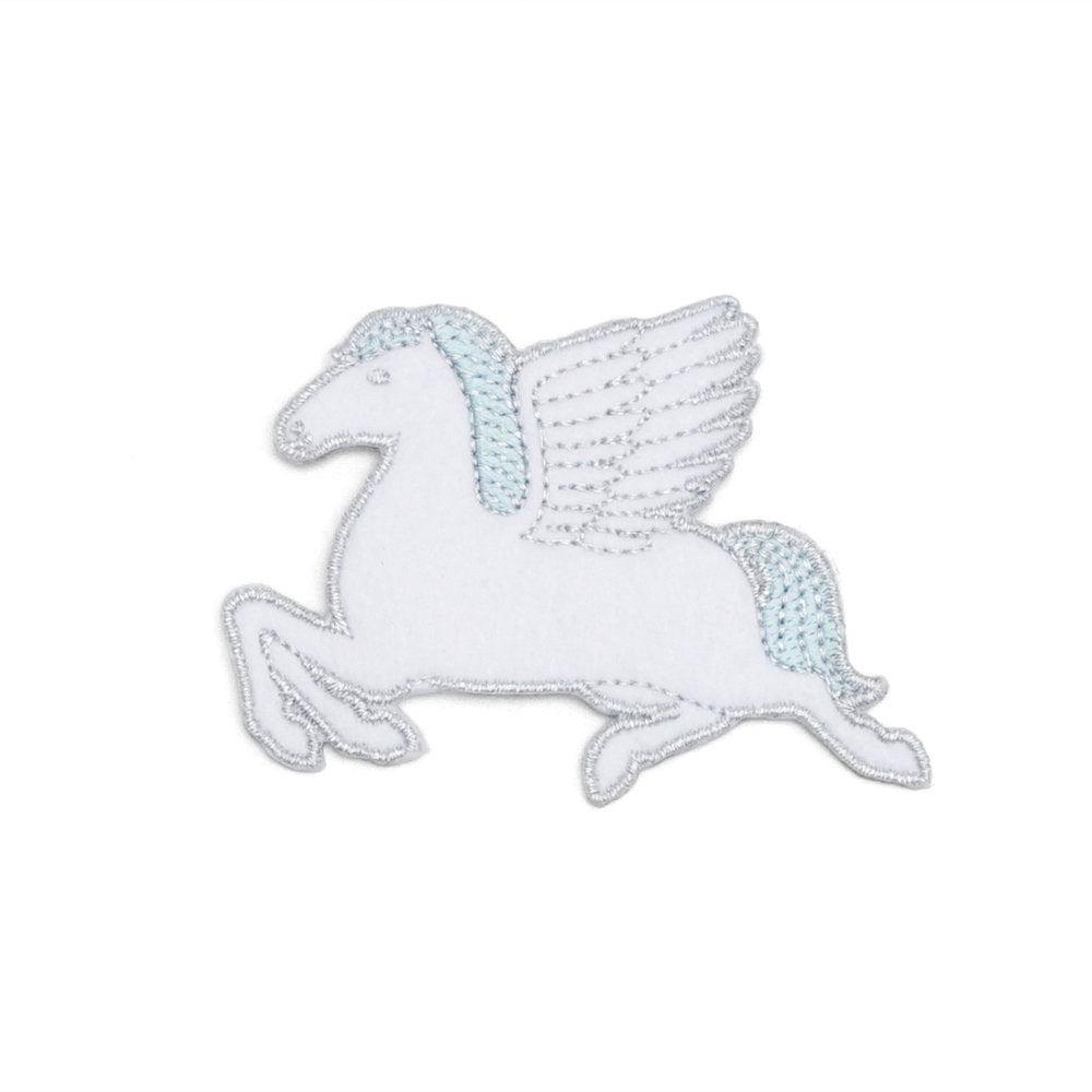 Pegasus Iron-On Patch (White)